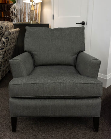 Birkley Chair in Lois Graphite by Vogel.