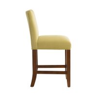 Custom curved bar stool