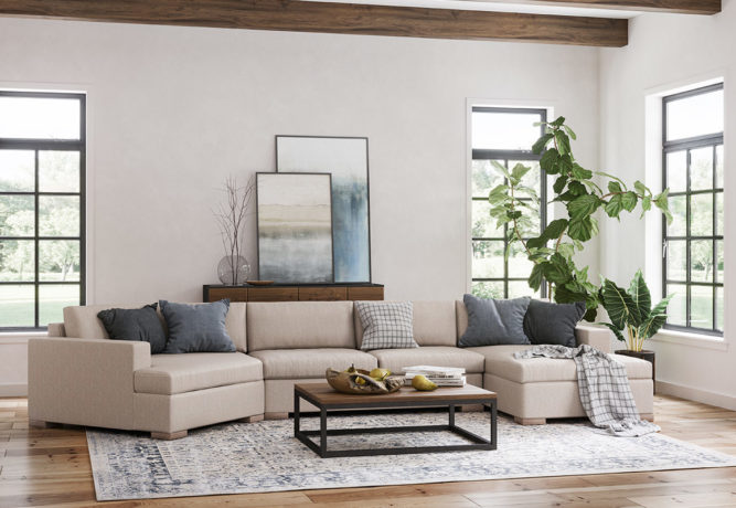 23001 Broadway Sectional room shot