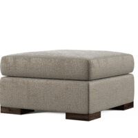 Broadway modern sectional ottoman