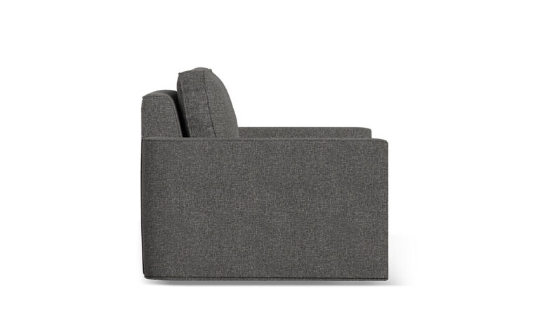 Chelsea Petite Swivel Chair Angled View