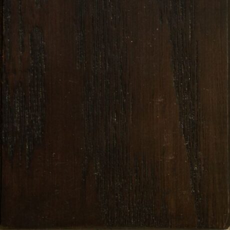 Sample of ebony red oak wood