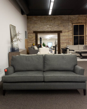 Birkley Sofa in Lois Graphite by Vogel.