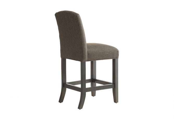 Custom curved bar stool by Vogel