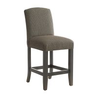 Custom curved bar stool